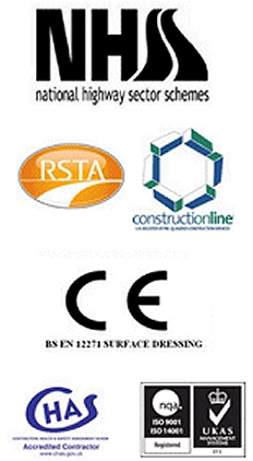 driveway tar and chip surface dressing Hampshire